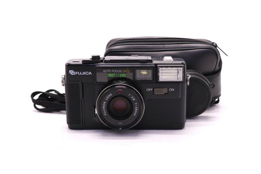 Пленочный фотоаппарат Fujica Auto-7 Date (Japan, 1981)