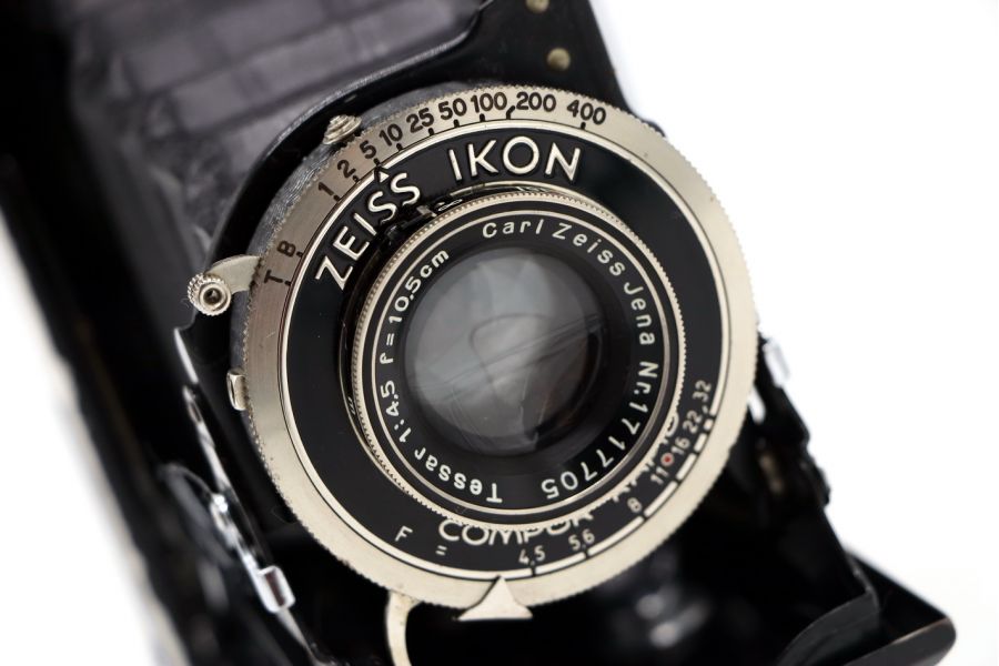 Zeiss Ikon Nettar 515/2 + Tessar f/4.5 105mm б/у