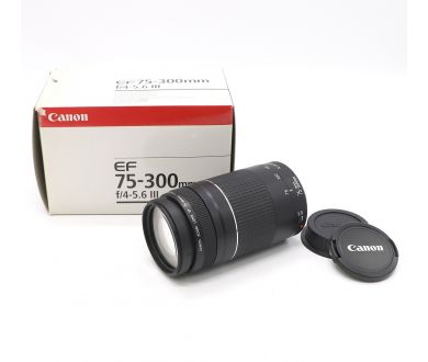 Canon EF 75-300mm f/4-5.6 III в упаковке (Malaysia)