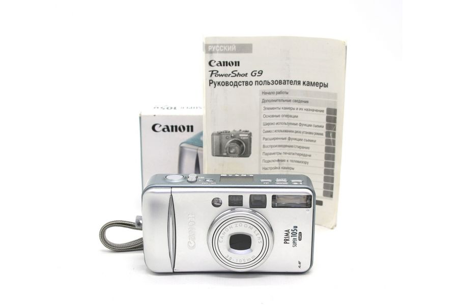 Canon Prima Super 105u Date в упаковке