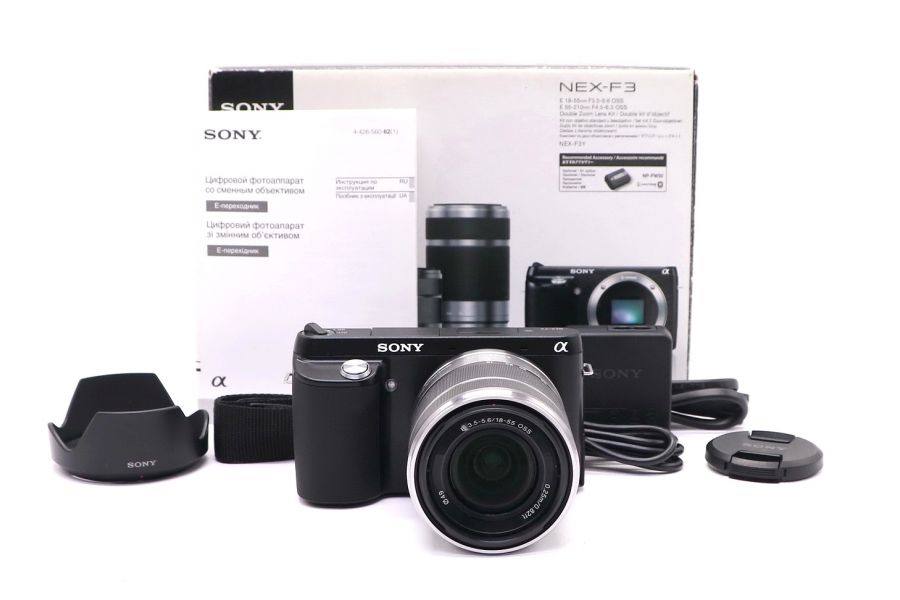 Sony Nex-F3 kit в упаковке (пробег 10 кадров)