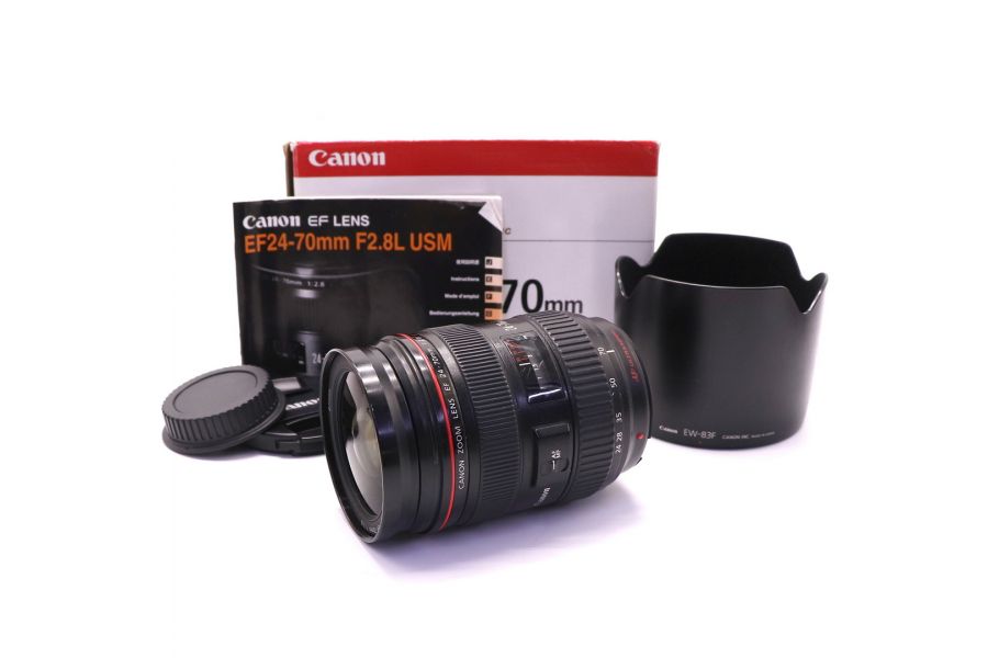 Canon EF 24-70mm f/2.8 L USM в упаковке