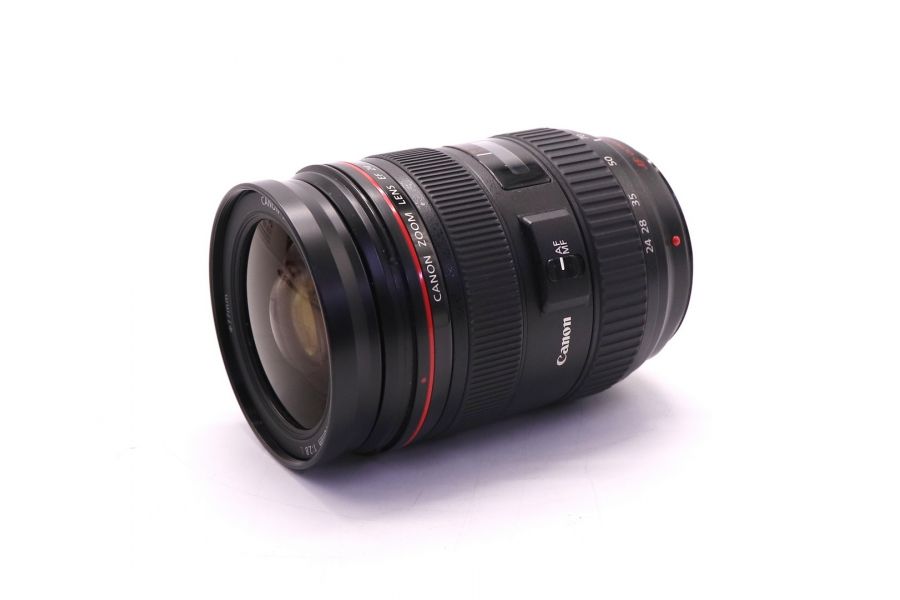 Объектив Canon EF 24-70mm f/2.8 L USM в упаковке