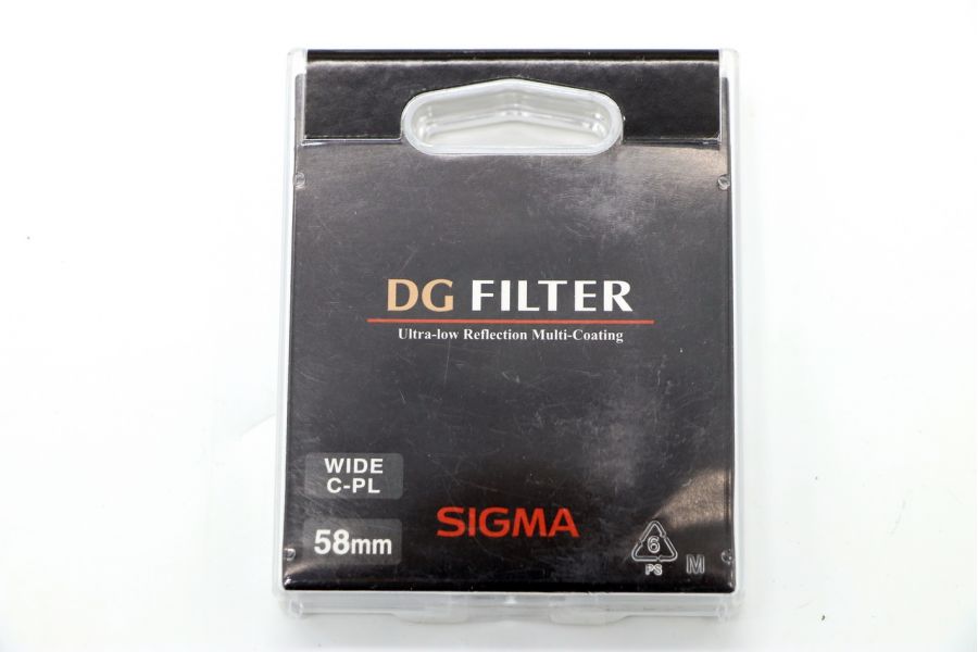 Светофильтр Sigma DG Wide Circular PL 58mm Japan