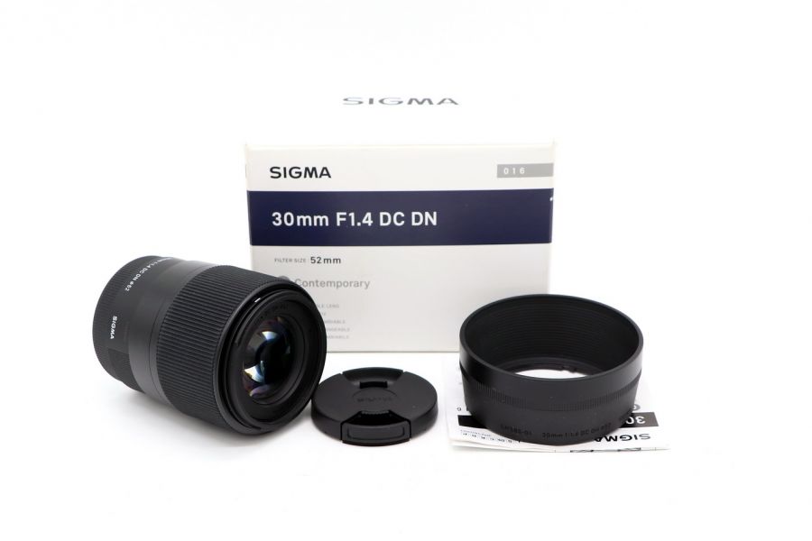 Sigma AF 30mm f/1.4 DC DN Contemporary Sony E новый