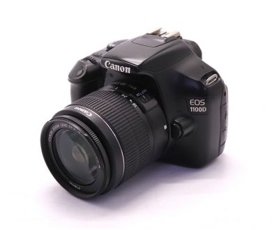Фотокамера Canon EOS 1100D kit (пробег 4135 кадров)