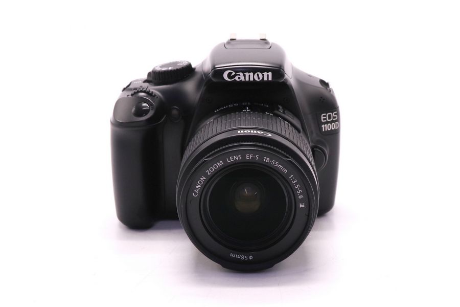 Фотокамера Canon EOS 1100D kit (пробег 4135 кадров)