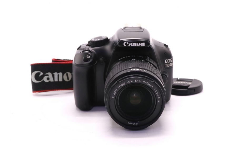 Фотокамера Canon EOS 1100D kit (пробег 4135 кадров)