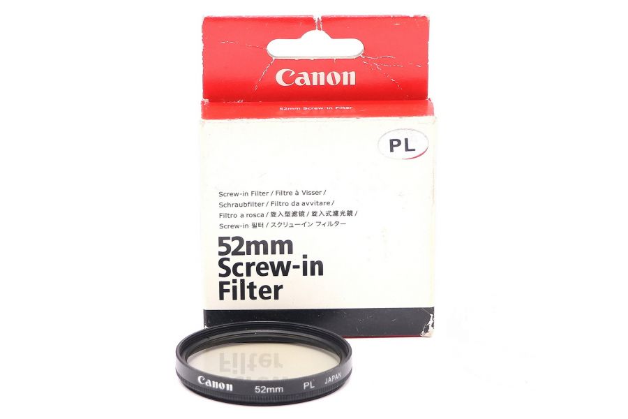 Светофильтр Canon PL 52mm
