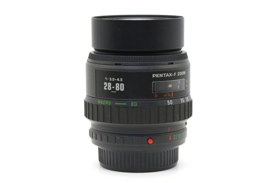 Pentax-F Zoom 28-80mm f/3.5-4.5 (Japan, 1990)
