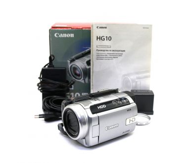 Видеокамера Canon HG10 в упаковке