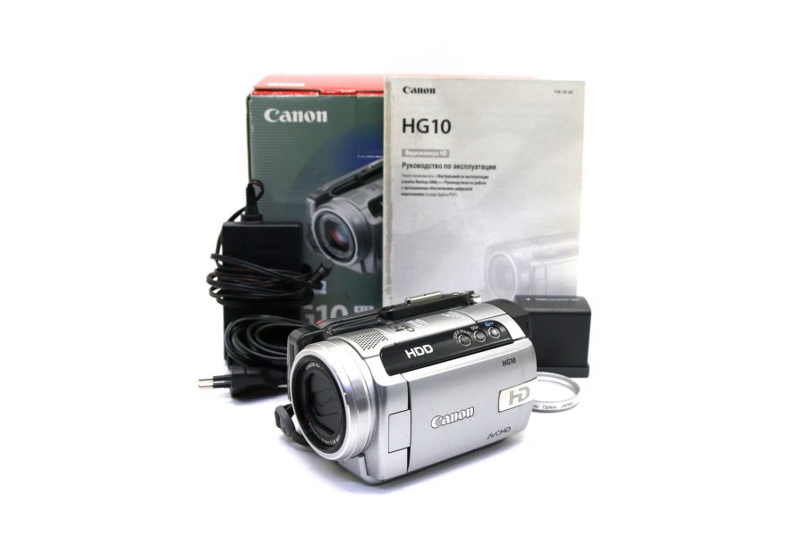Видеокамера Canon HG10 в упаковке