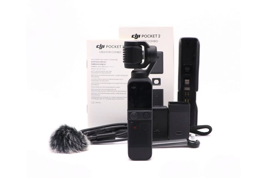 Экшн-камера DJI Pocket 2 Creator Combo в упаковке
