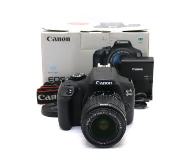 Canon EOS 1300D kit в упаковке (пробег 49385 кадров)
