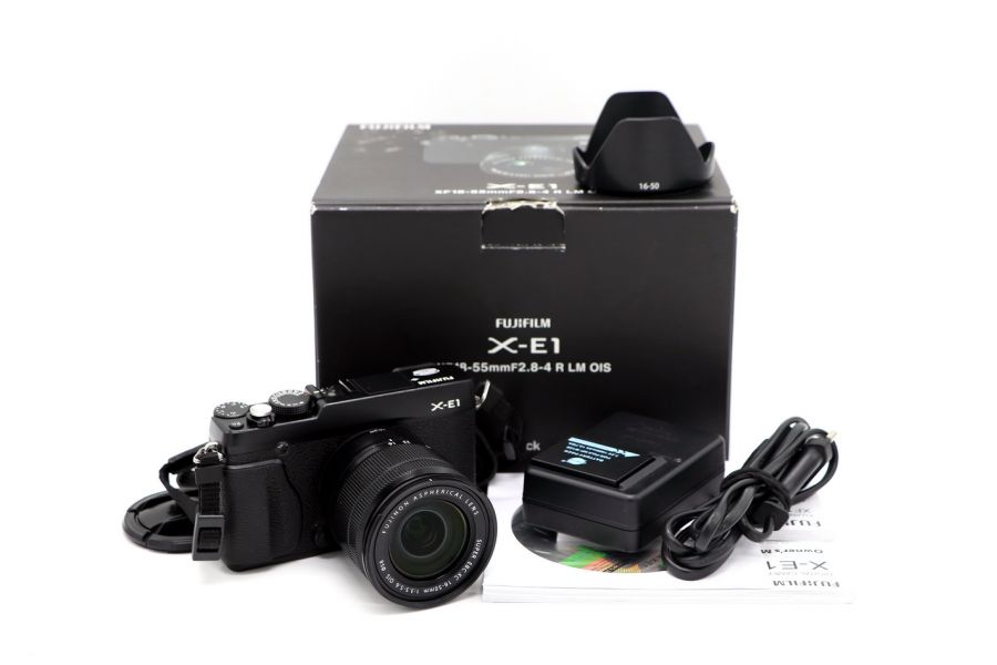 Fujifilm X-E1 kit  в упаковке