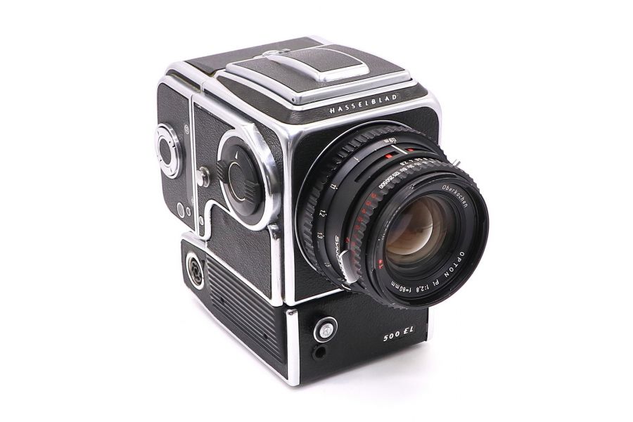 Hasselblad 500 EL + Oberkochen Opton PL 2.8/80mm T*