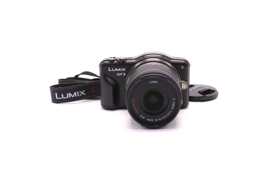 Panasonic Lumix DMC-GF3 kit black (пробег 425 кадров)