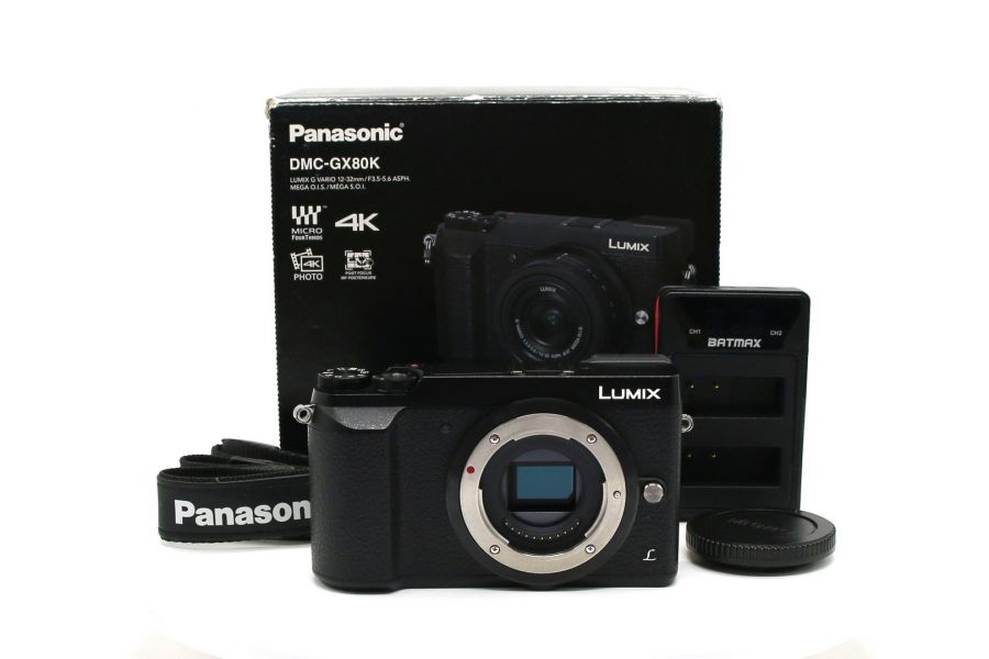 Panasonic Lumix DMC-GX80 body в упаковке (пробег 2215 кадров)