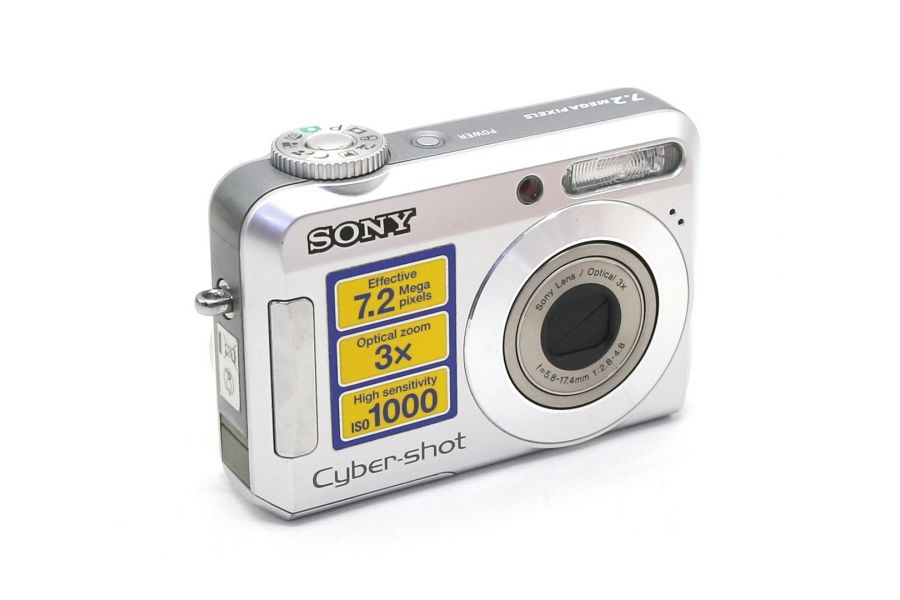 Sony Cyber-shot DSC-S650 в упаковке