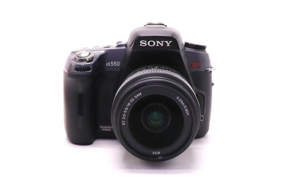 Sony A550 kit в упаковке (пробег 18000 кадров)