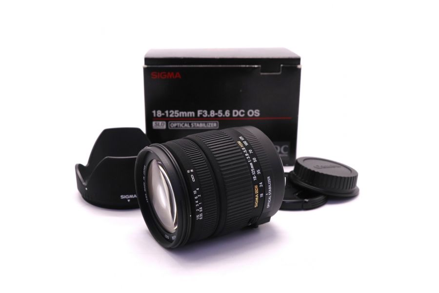 Sigma Zoom 18-125mm f/3.5-5.6 DC OS HSM Canon AF в упаковке