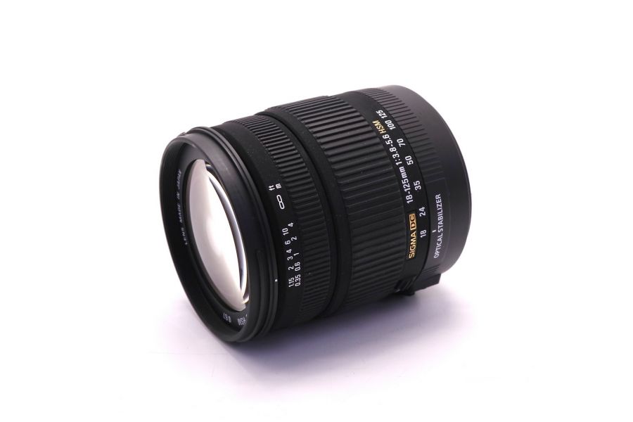 Sigma Zoom 18-125mm f/3.5-5.6 DC OS HSM Canon AF в упаковке