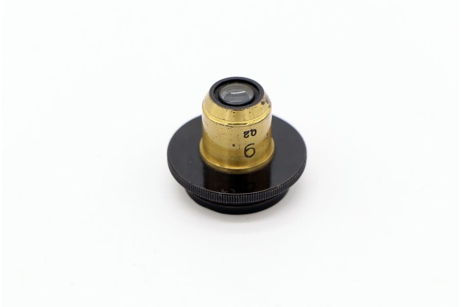 Объектив микроскопа Carl Zeiss Jena 9/0,2