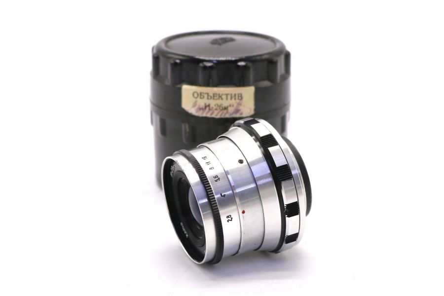 Индустар-26М-У 2,8/52 (СССР, 1969г.)