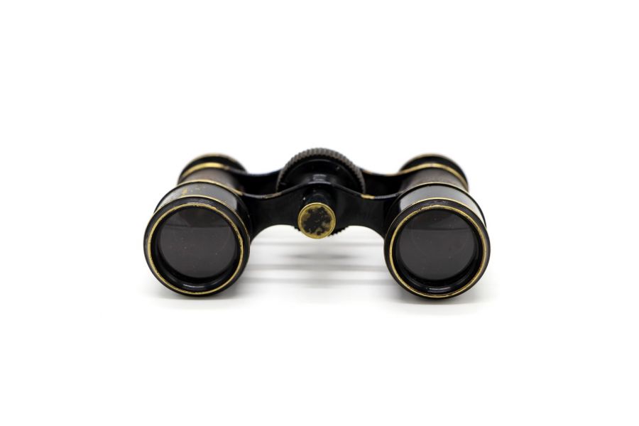 Бинокль театральный медный