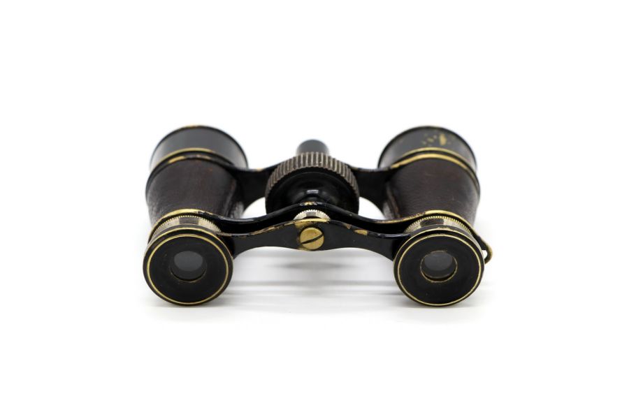 Бинокль театральный медный