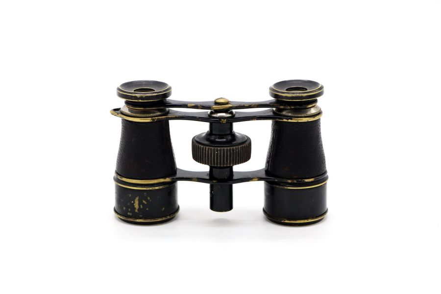 Бинокль театральный медный
