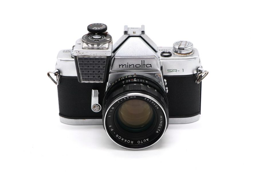 Minolta SR + Minolta Rokkor-PF Auto 1.8/50mm