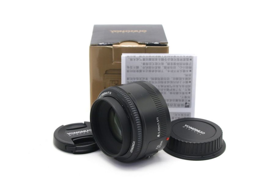 YongNuo AF 50mm f/1.8 Canon EF (China, 2018)