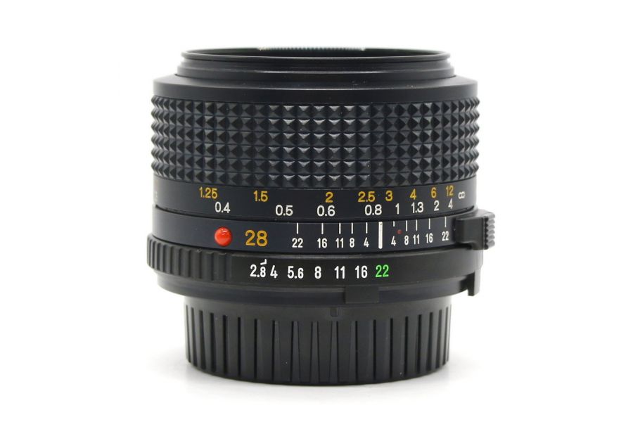 Minolta MD 28mm f/2.8 в упаковке