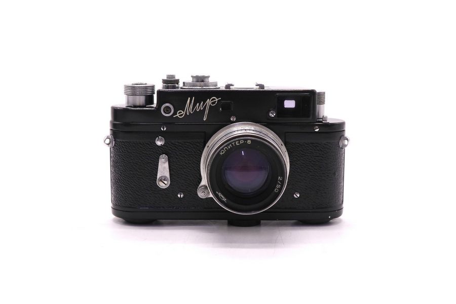 Фотокамера дальномерная Мир + Юпитер-8 черная