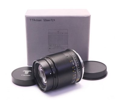 TTartisan 50mm F1.4 T-Mount в упаковке