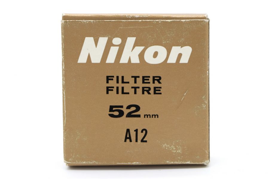 Светофильтр Nikon A12 52mm