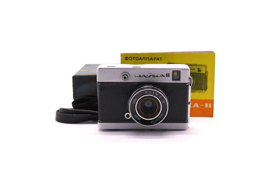 Советский шкальный фотоаппарат Чайка 2 в упаковке