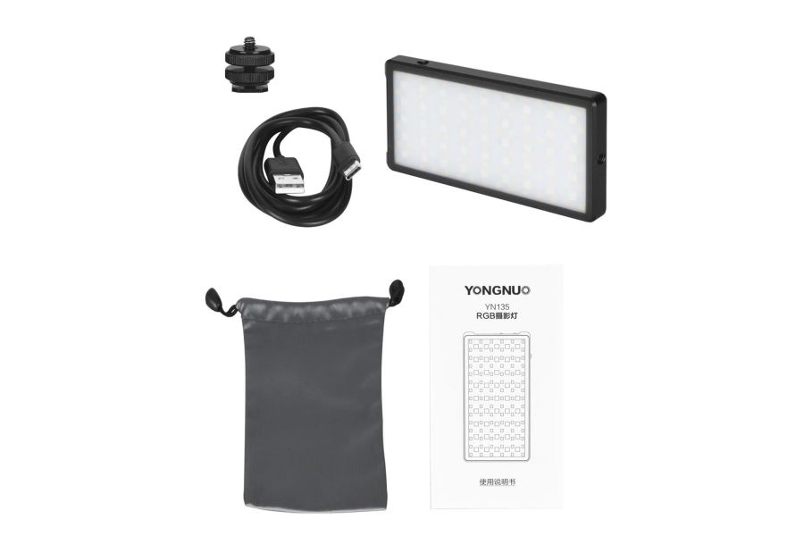 Накамерный свет YongNuo YN135 RGB