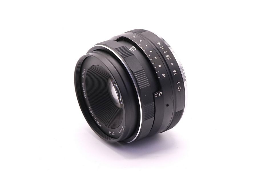 Meike 1.8/25mm Multi Coated Canon Canon EF-M в упаковке
