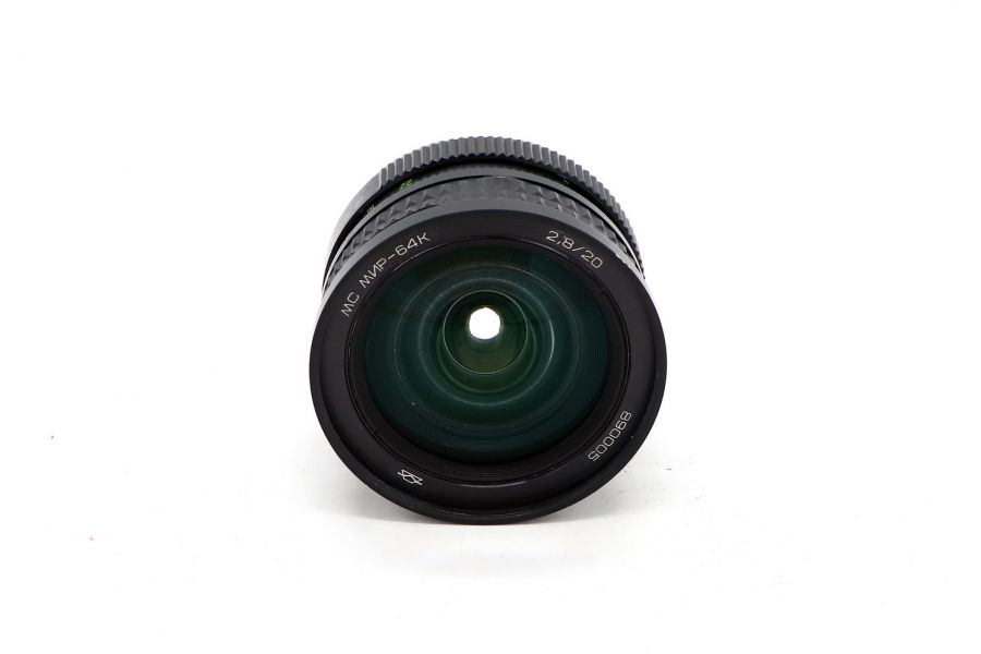 Редкость Мир-64К МС 20mm f/2.8 (СССР, 1989)