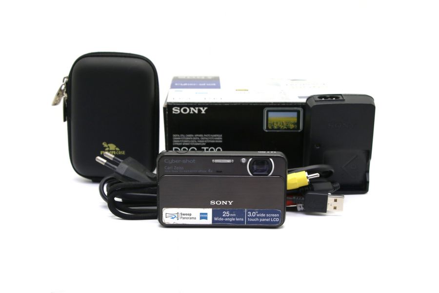 Sony Cyber-shot DSC-T99 в упаковке