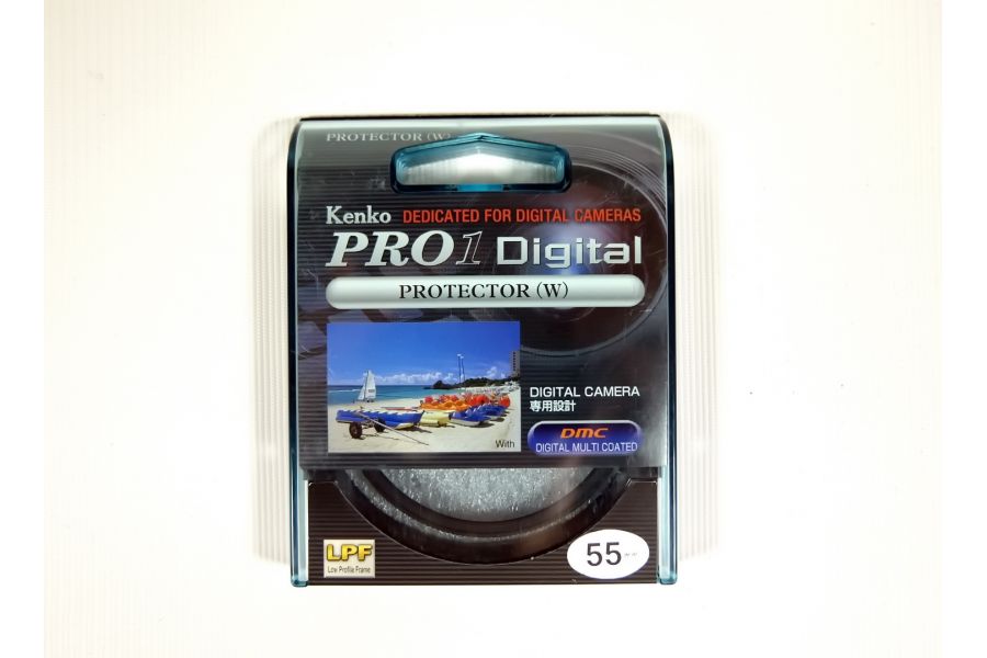 Светофильтр Kenko Pro1 Digital Protector (W) 55mm Japan