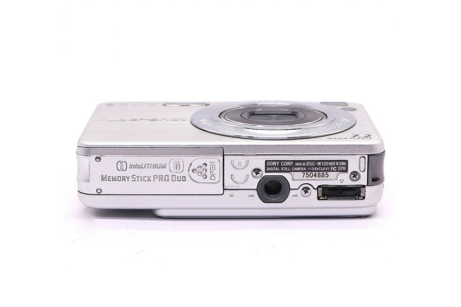 Sony Cyber-shot DSC-W120 silver в упаковке