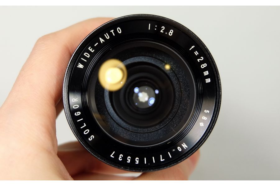 Новый Soligor Wide-Auto 1:2,8 f=28mm FD (Japan)