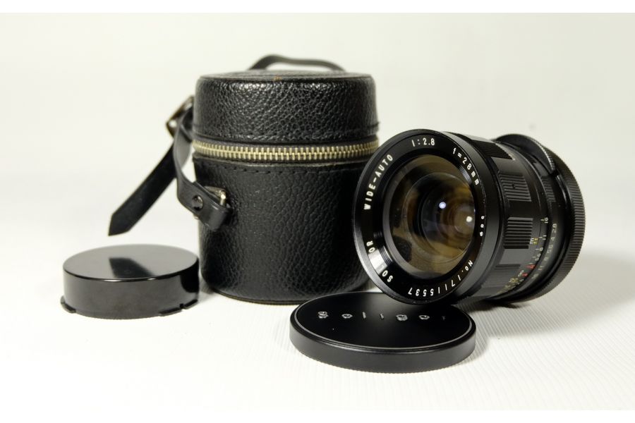 Новый Soligor Wide-Auto 1:2,8 f=28mm FD (Japan)