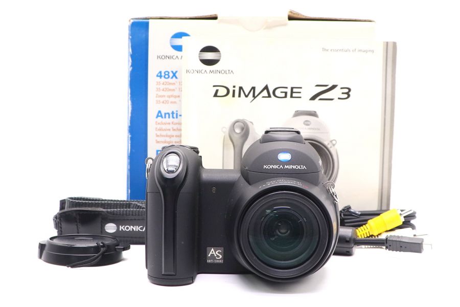 Konica Minolta DiMAGE Z3 в упаковке