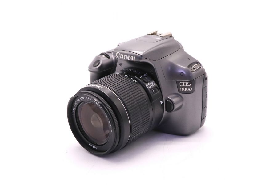 Canon EOS 1100D kit gray (пробег 17520 кадров)