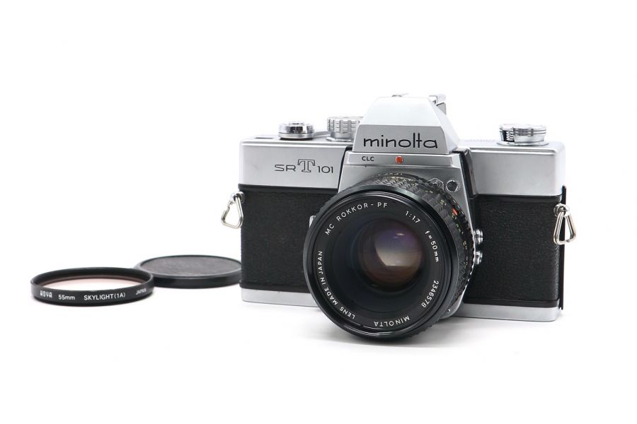 Minolta SRT 101 kit 50mm f/1.7