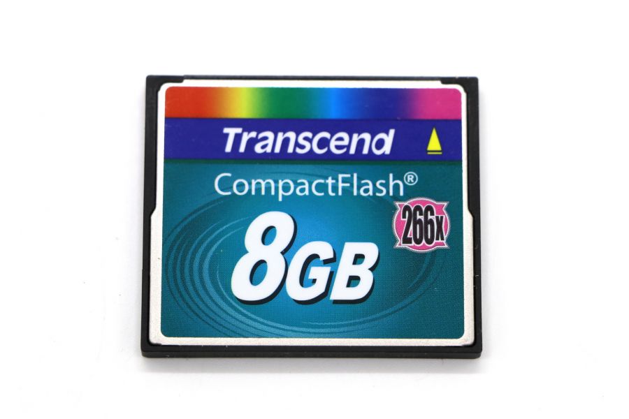 Флеш карта Compact Flash Transcend 8GB 266x 
